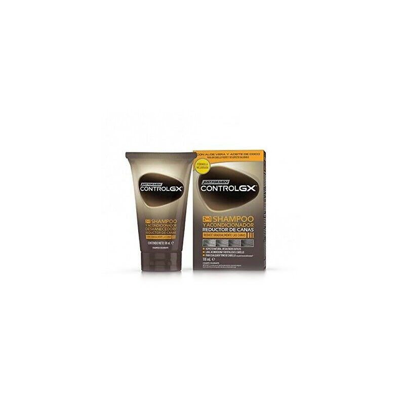 Just For Men Control Gx 2 en 1 Champu-Acondicionador Canas 118ml