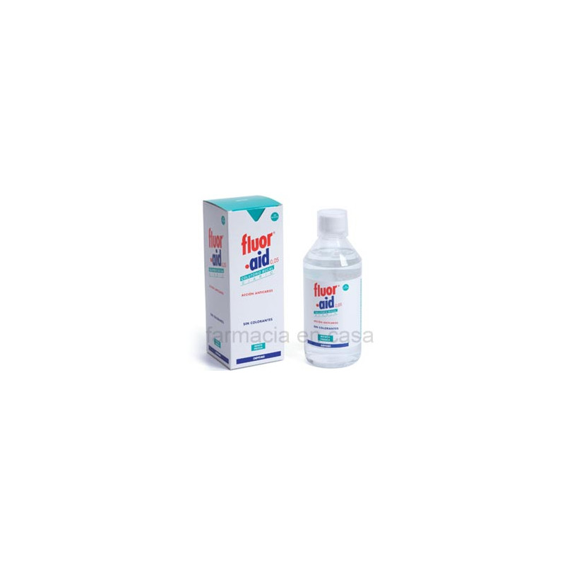 Dentaid Fluor aid 0,05 colutorio menta fresca 500ml