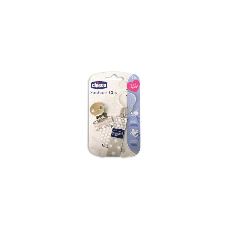 Chicco Fashion clip gris 0m+