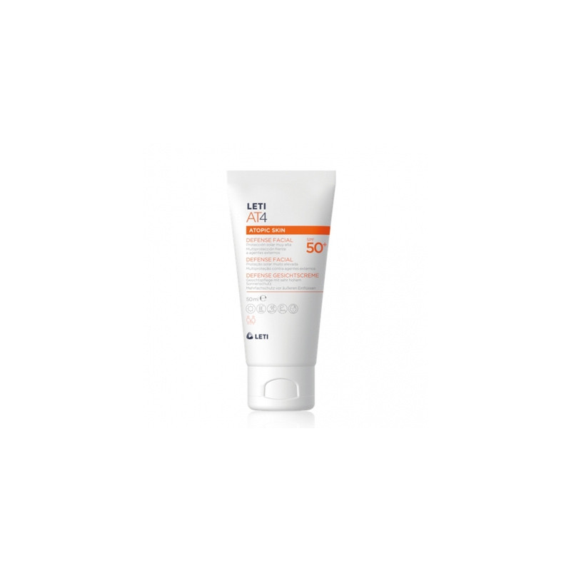 Leti At4 Atopic Skin Defense Piel Atopica Spf50+ 50ml