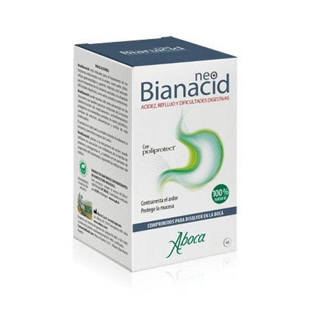 Aboca Neobianacid Acidez y Reflujo 45 Comprimidos