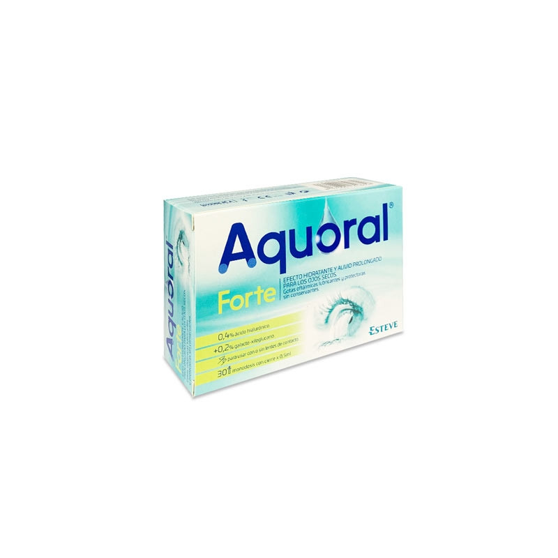 Aquoral Forte Gotas Oftalmicas 0,5ml 30 Monodosis