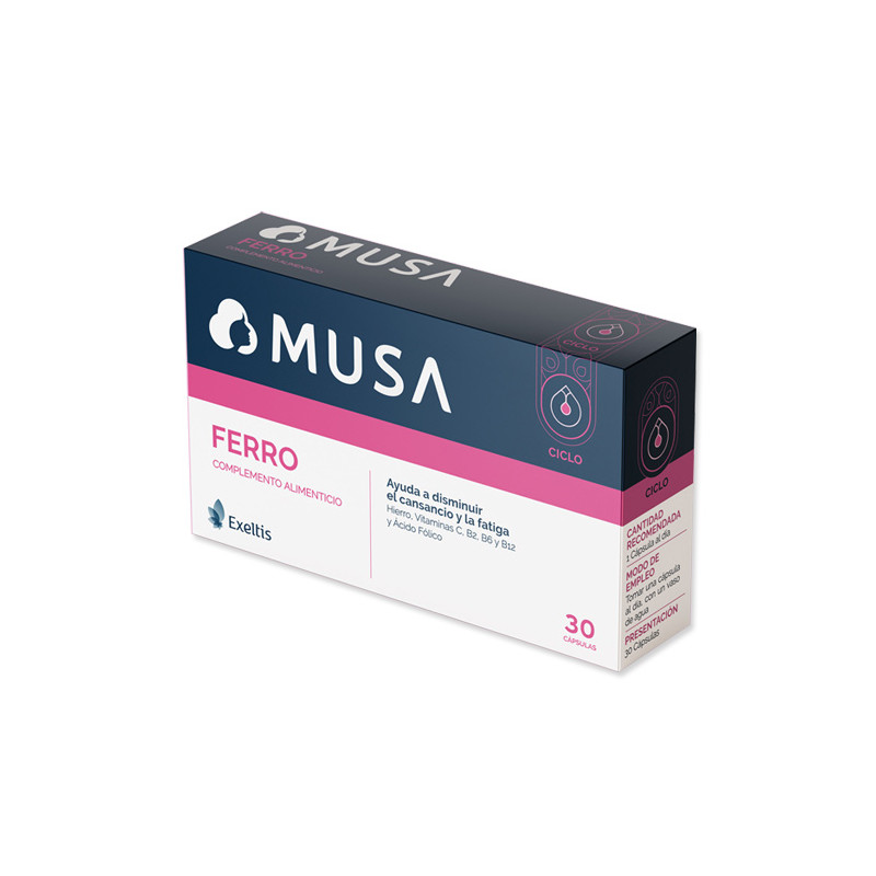 Musa Ciclo Ferro 30 Caps