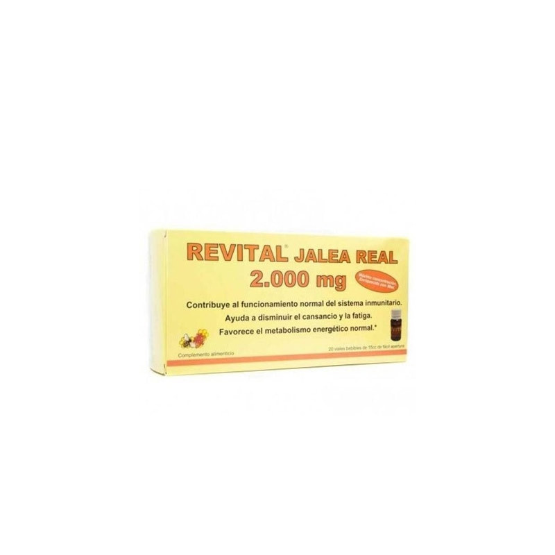 Revital Jalea Real 2000mg 20 Viales Bebibles