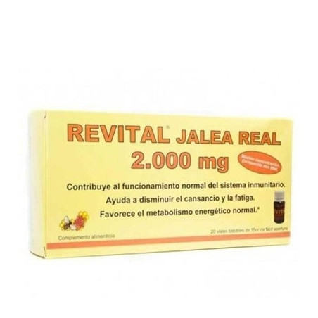 Revital Jalea Real 2000mg 20 Viales Bebibles