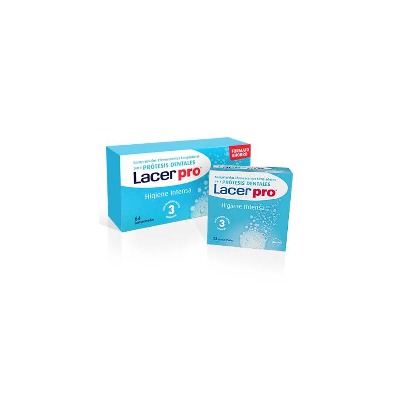Lacer Pro Protesis Dentales Higiene 64 Comprimidos+32 Comprimidos