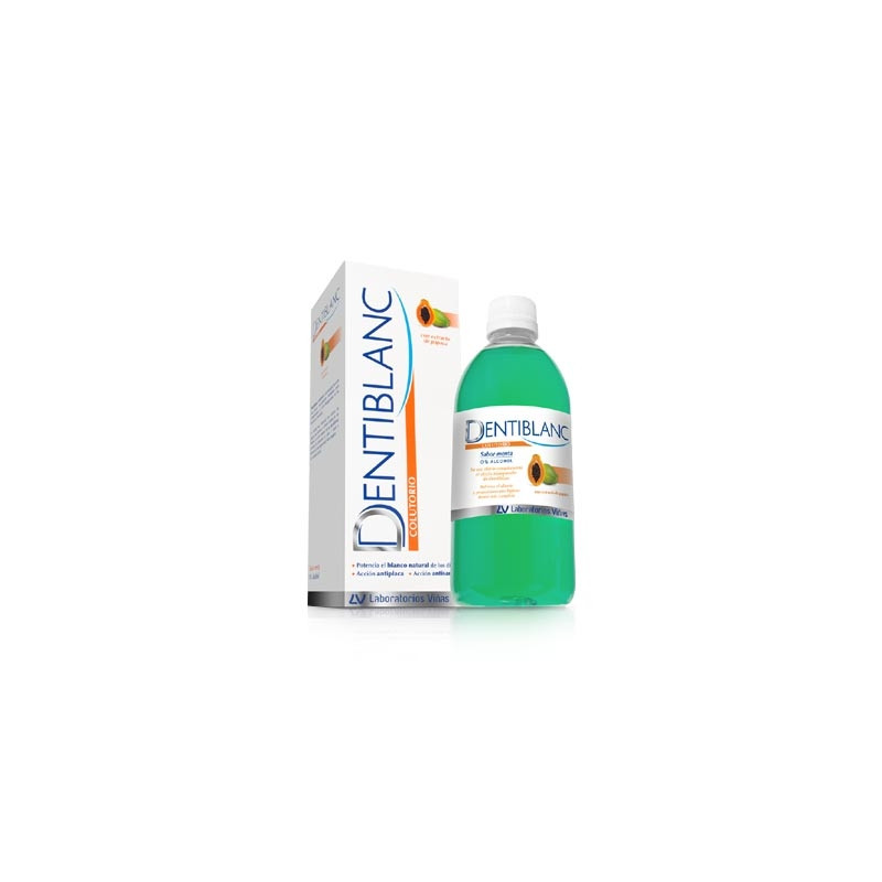 Dentiblanc Colutorio extracto papaya 500ml