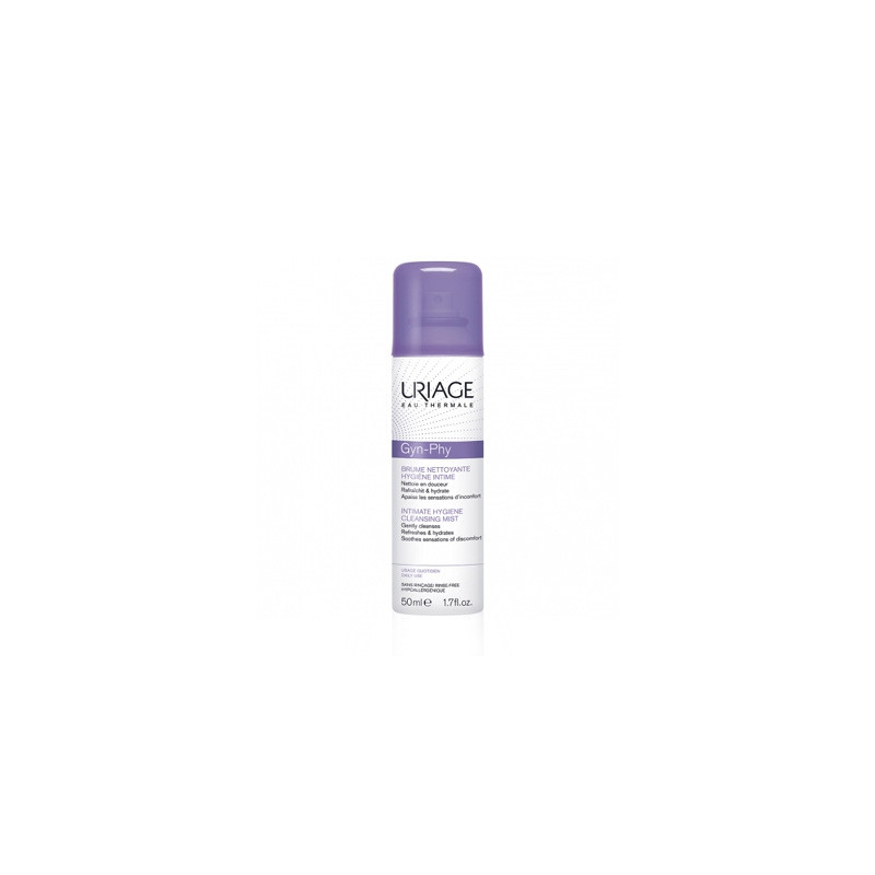 Uriage Gyn-phy bruma limpiadora higiene íntima sin jabón 50ml