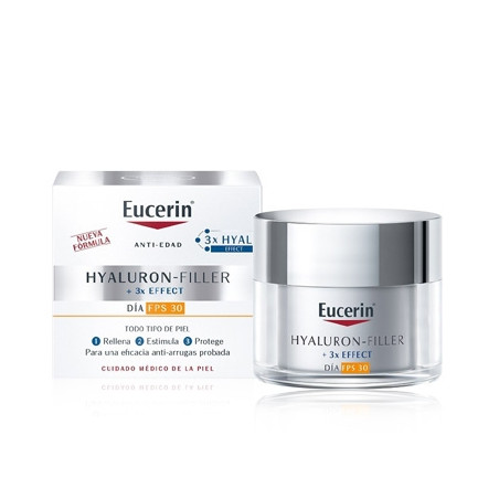Eucerin Hyaluron-Filler Crema Dia Textura Ligera Spf30 50ml