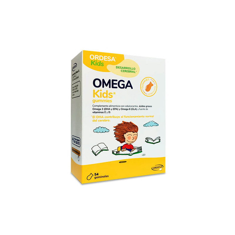 Omega Kids Acidos Grasos Omega 3 54 Gominolas