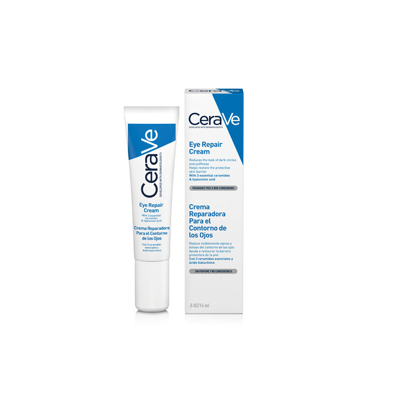 Cerave Crema Reparadora Contorno de Ojos Bolsas y Ojeras 14ml