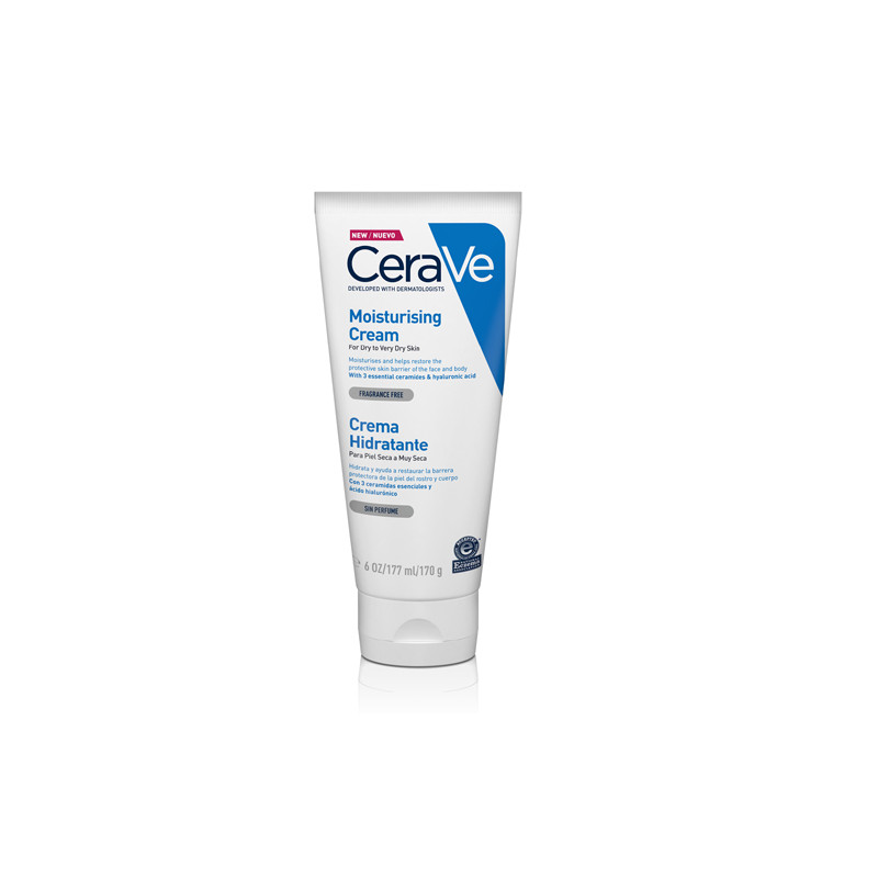 Cerave Crema Hidratante Piel Seca-Muy Seca 170gr