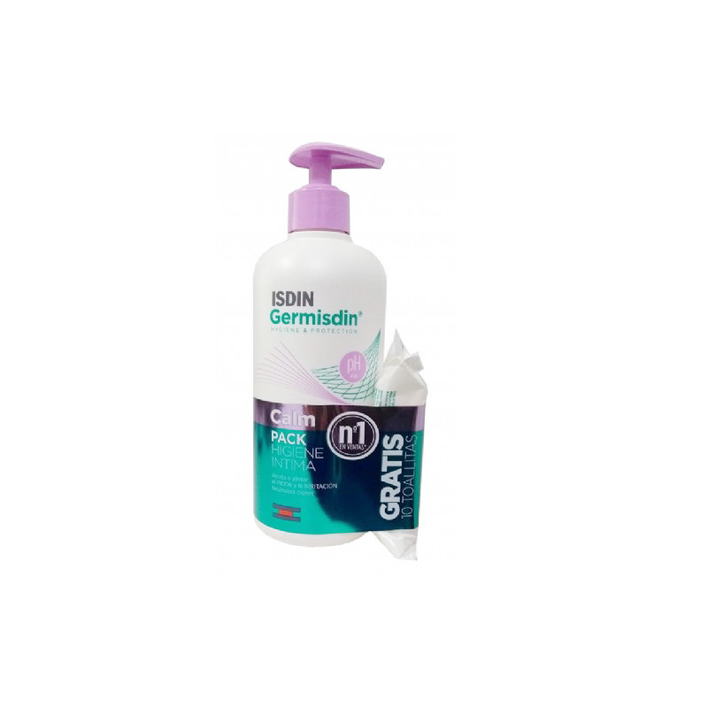 Germisdin Intim Calm Gel Higiene Intima 500ml+ Toallitas 10 Uds