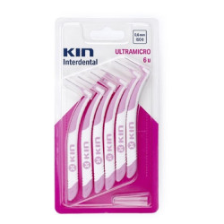 Kin Cepillo Interdental Ultramicro Rosa 6 uds