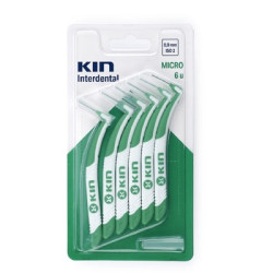Kin Cepillo Interdental Micro Verde 6 Uds