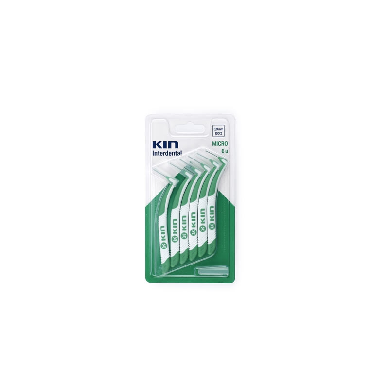 Kin Cepillo Interdental Micro Verde 6 Uds
