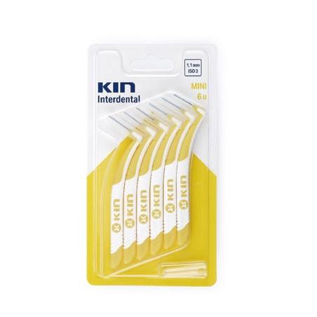 Kin Cepillo Interdental Mini Amarillo 6 Uds