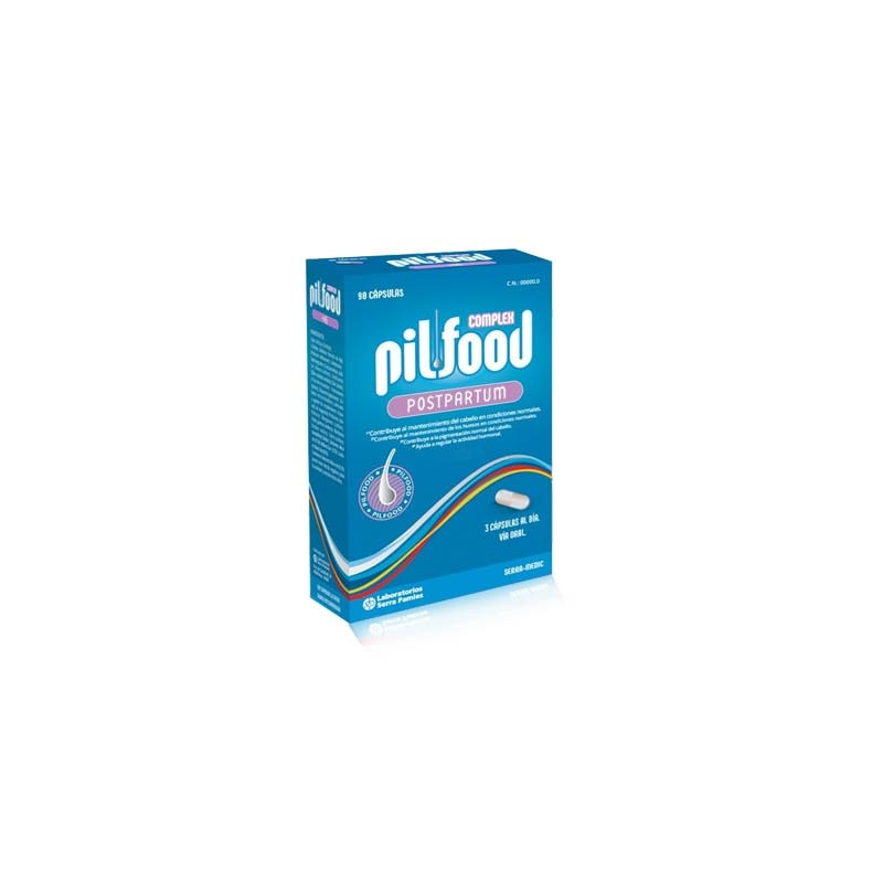 Pilfood Complex postpartum anticaída 90 cápsulas