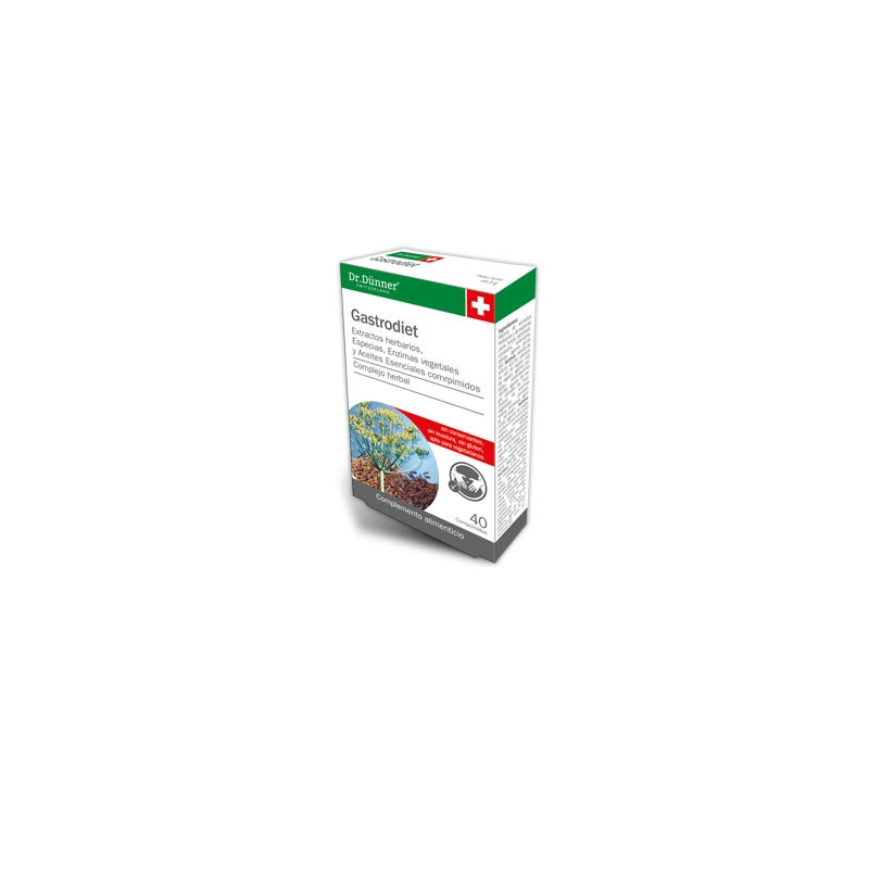 DR DUNNER GASTRODIET 40 COMPRIMIDOS
