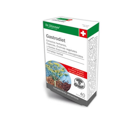 DR DUNNER GASTRODIET 40 COMPRIMIDOS