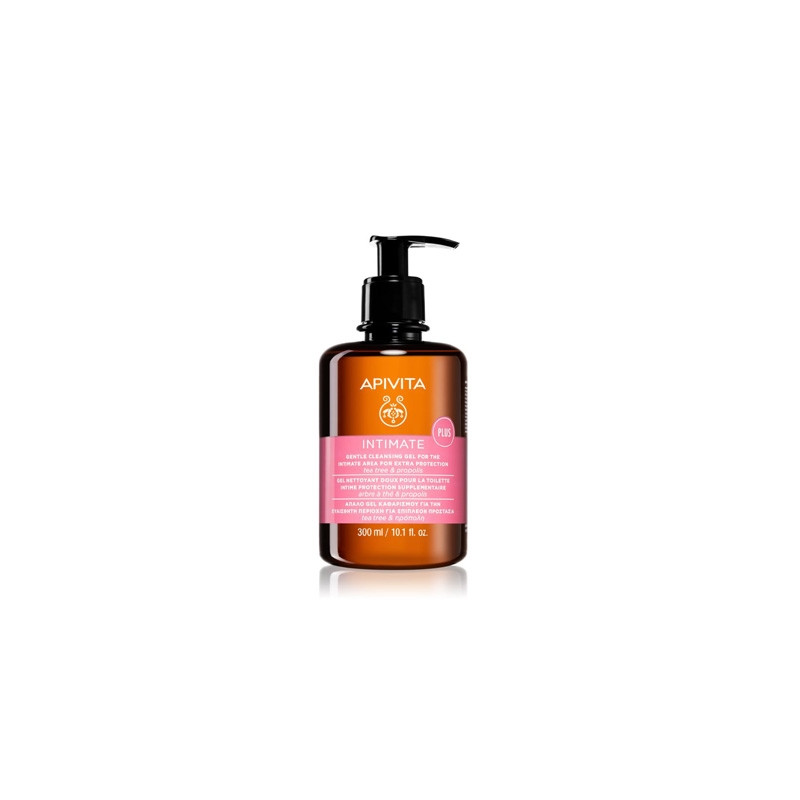 Apivita Intimate Plus Gel Limpiador Suave Zona Intima 300ml