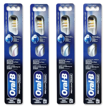Oral-B Cepillo Dental Adulto Pulsar Vibrador Medio 1Ud