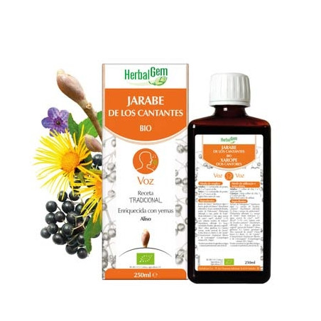 Herbalgem Bio Jarabe de los Cantantes 250ml