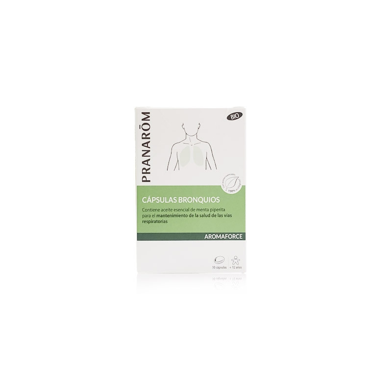 Pranarom Aromaforce Bronquios Bio 30 Capsulas