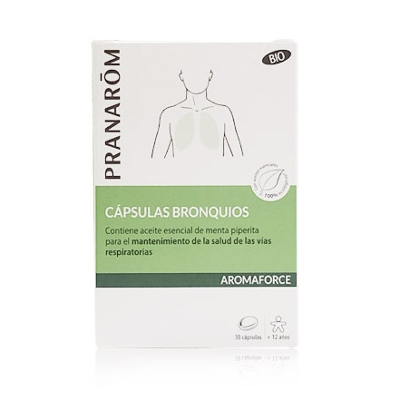 Pranarom Aromaforce Bronquios Bio 30 Capsulas