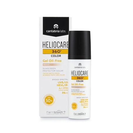 Heliocare 360º Color Gel Oil Free Solar Beige Spf50+ 50ml
