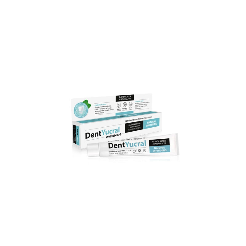 Dentyucral Dentifrico Blanqueador Carbon Activo 75ml