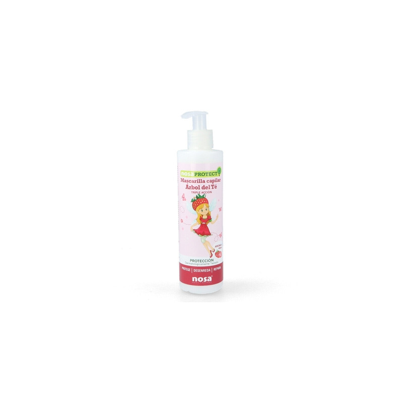 Nosa Protect Mascarilla Antipiojos Arbol del Te Aroma Fresa 250ml