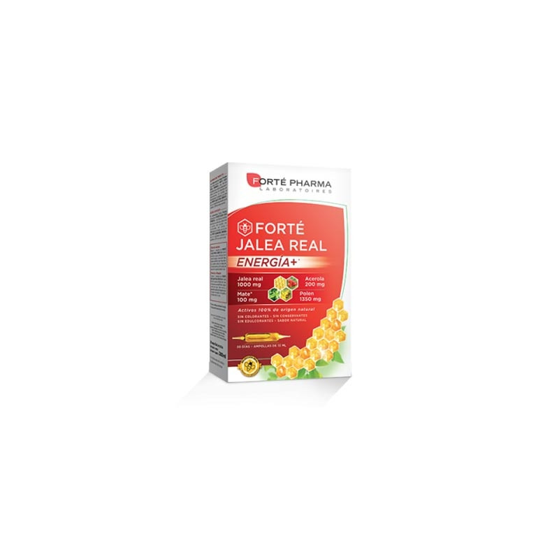 Forte Pharma Jalea real energia+ 20 ampollas