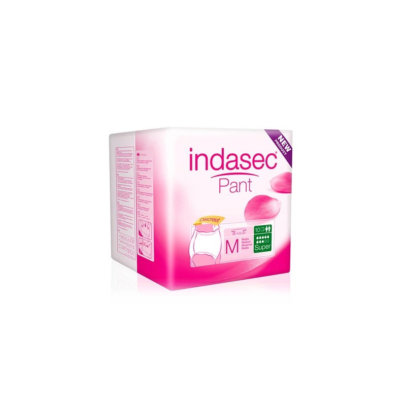 Indasec Pant Super T/Media 10Uds