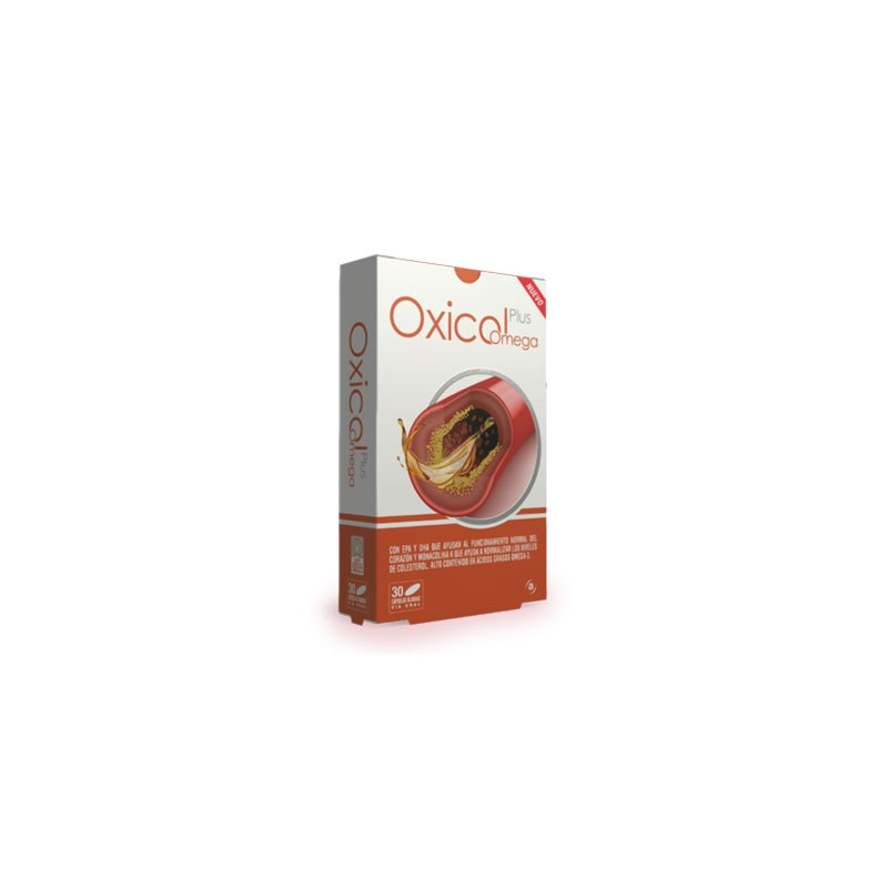 Oxicol Plus Omega Sistema Circulatorio 30 Capsulas