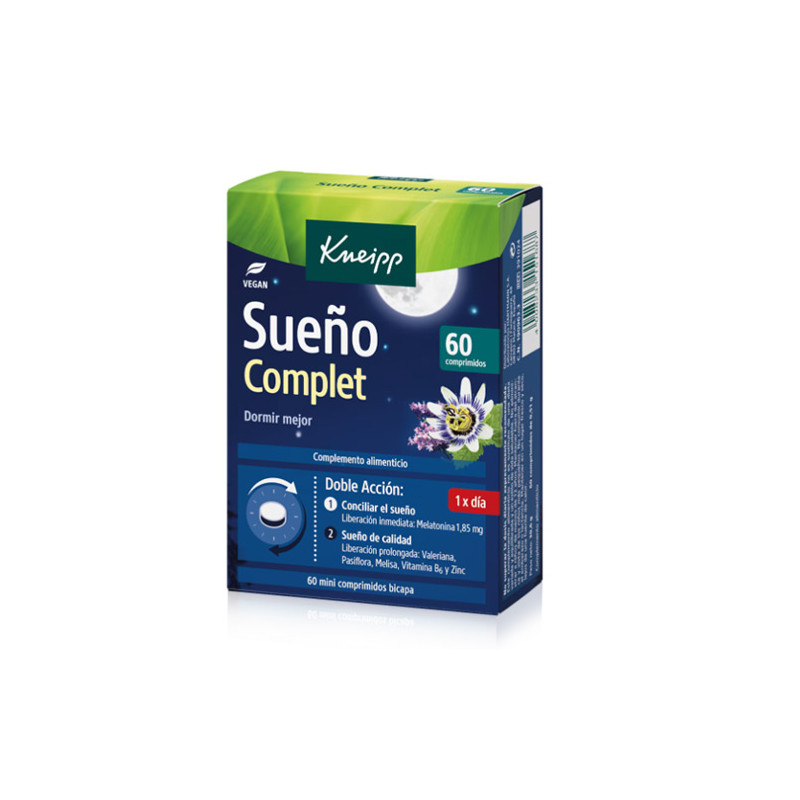 Kneipp Sueño Complet Doble Accion 60 Comprimidos