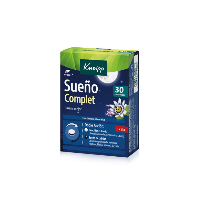 Kneipp Sueño Complet Doble Accion 30 Comprimidos