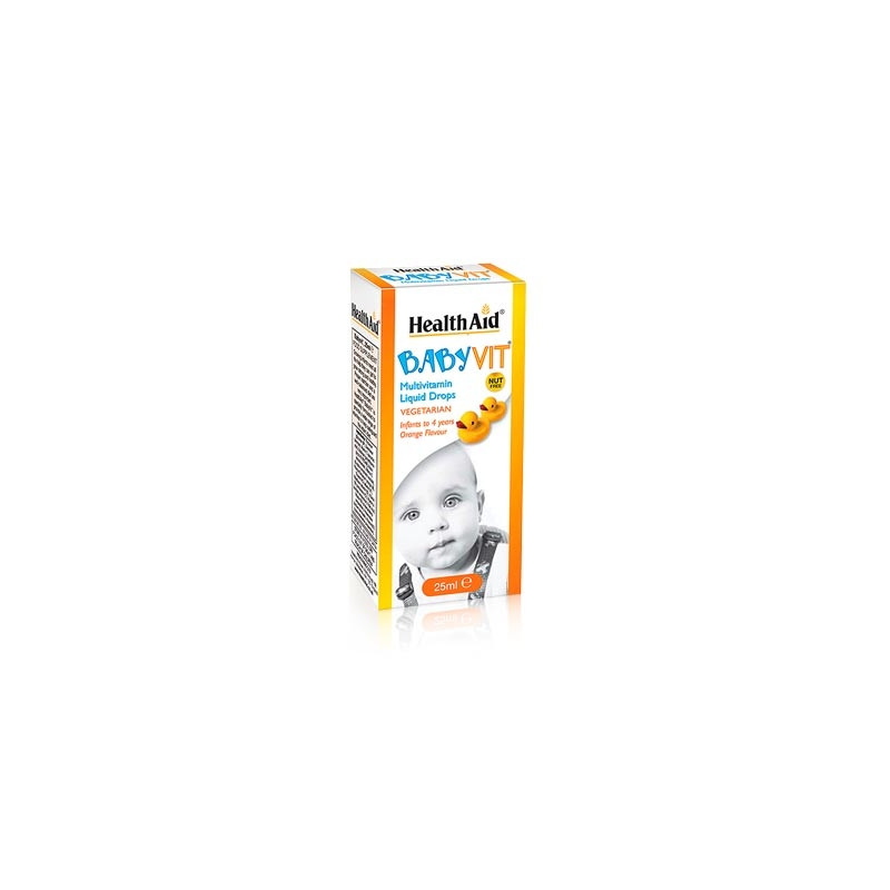 Health aid baby vit complemento alimenticio y vitaminas 25ml