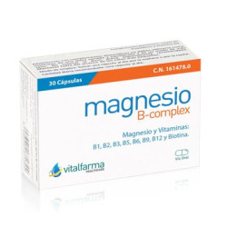 VITALFARMA MAGNESIO B-COMPLEX 30 CAPSULAS