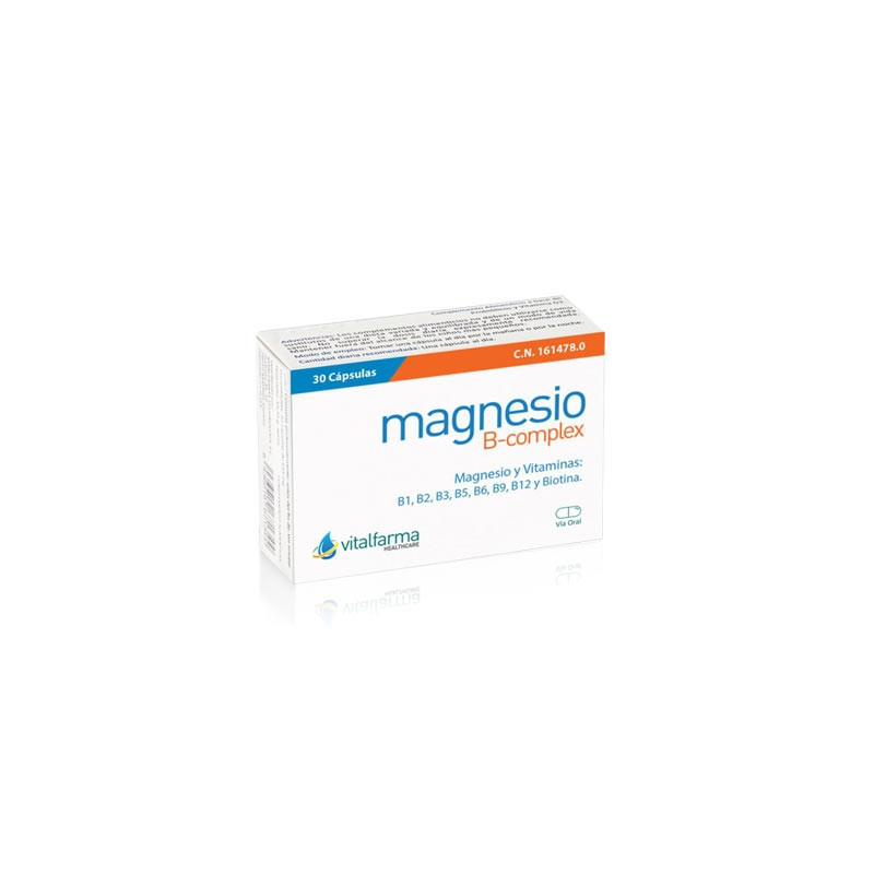 VITALFARMA MAGNESIO B-COMPLEX 30 CAPSULAS
