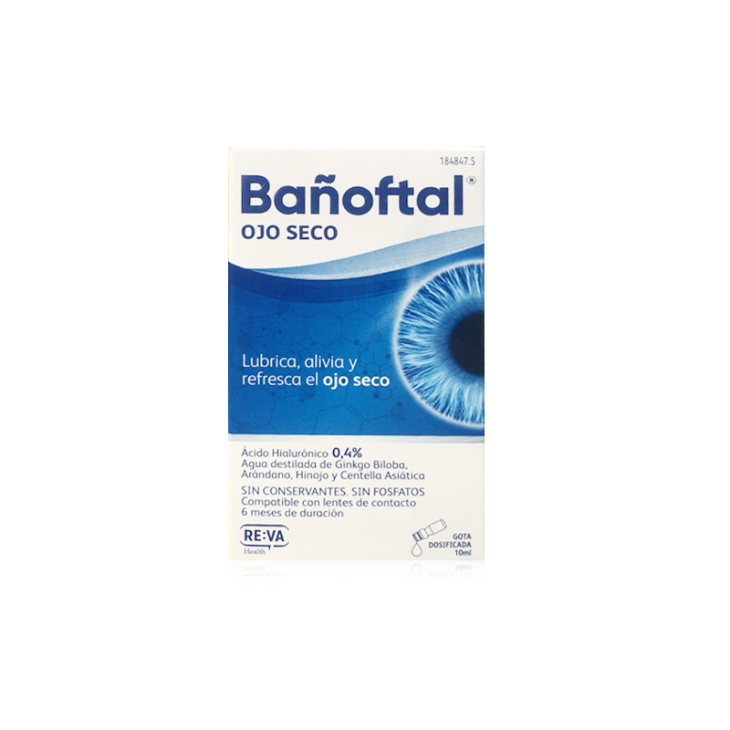 Bañoftal Multidosis Ojo Seco Gotas 10ml