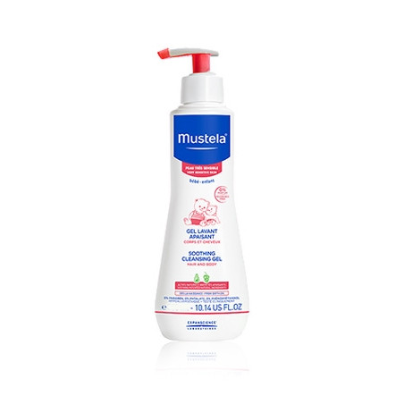 Mustela Stelaprotect gel de baño confort piel intolerante 300ml