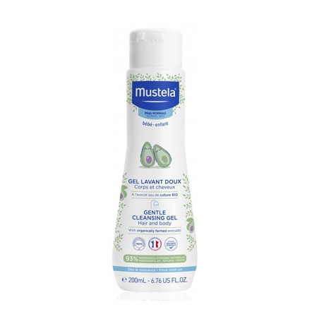Mustela Bebe Gel Dermo-Limpiador Suave 200ml