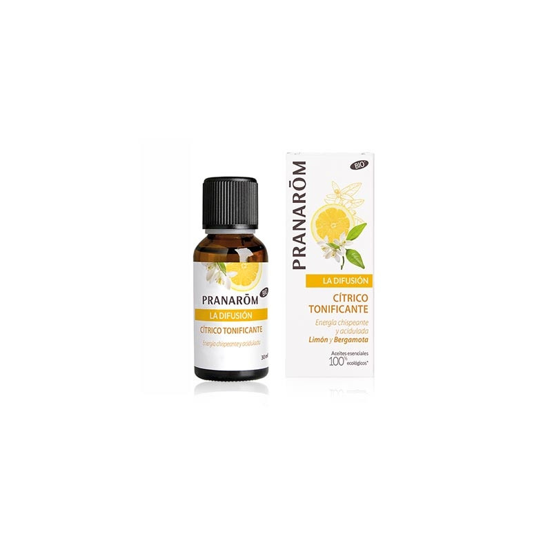 Pranarom La difusion citrico tonificante aceite esencial bio 30ml