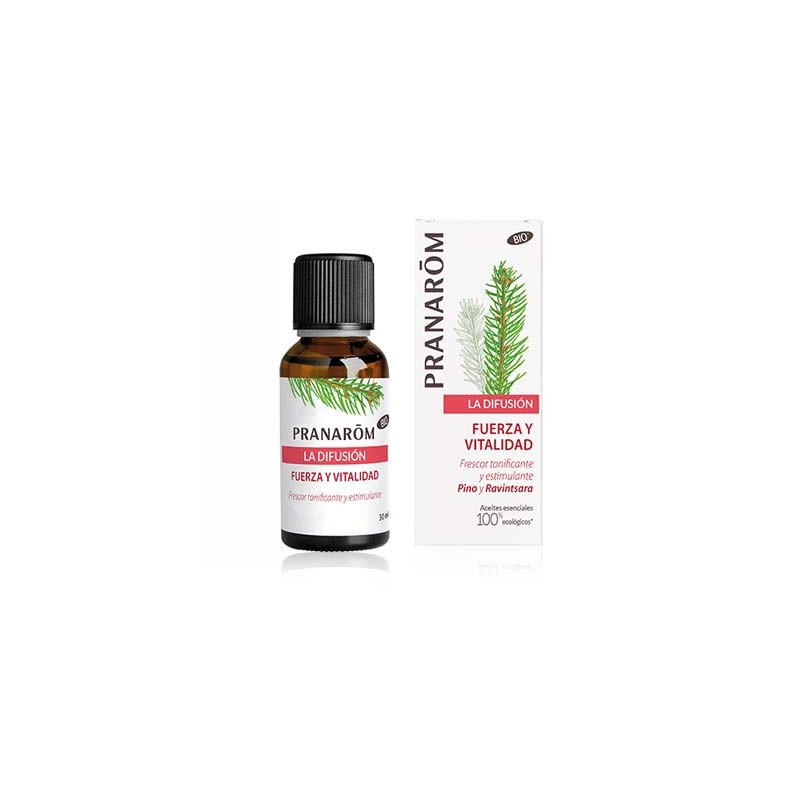 Pranarom La difusion fuerza y vitalidad aceite esencial bio 30ml