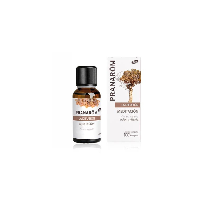Pranarom La difusion meditacion aceite esencial bio 30ml