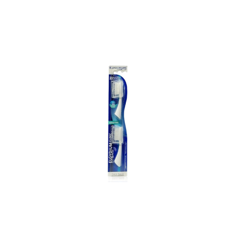 Elgydium Clinic hybrid Recambio Cepillo Dental Electrico 2 Uds