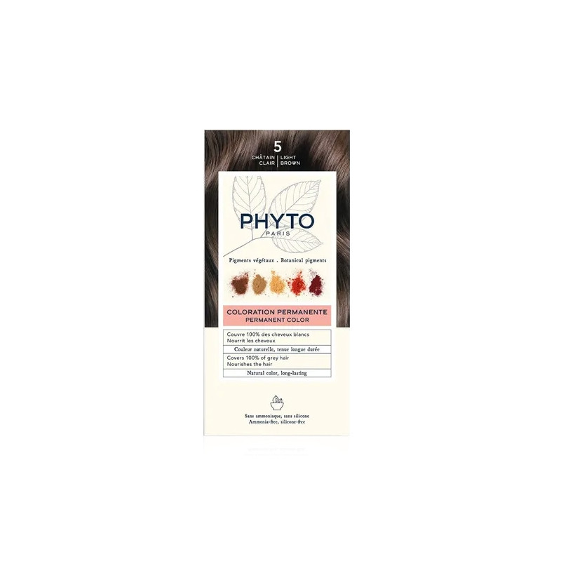 Phyto Color Tinte Permanente 5 Castaño Claro