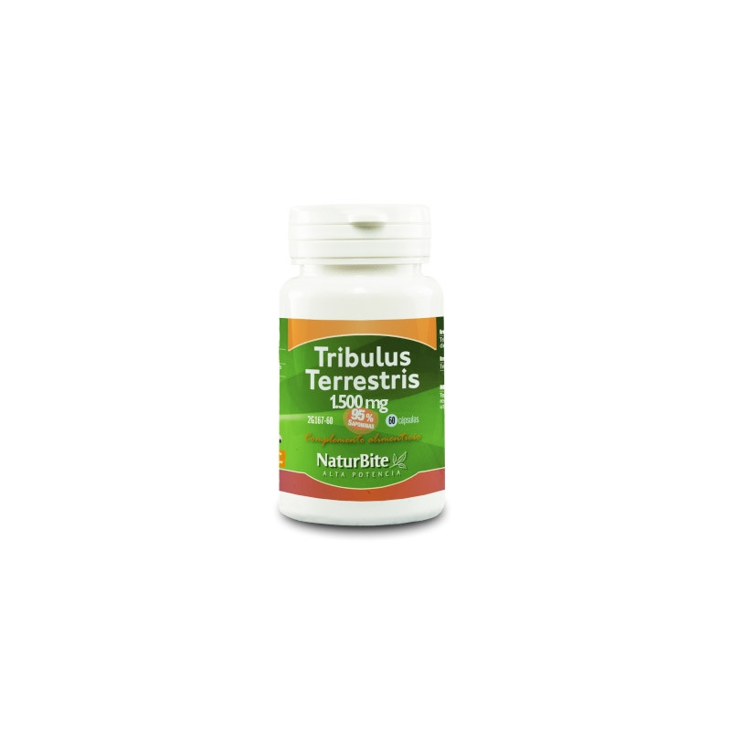 Natur Bite Tribulus Terrestris 1.500mg 60 Capsulas