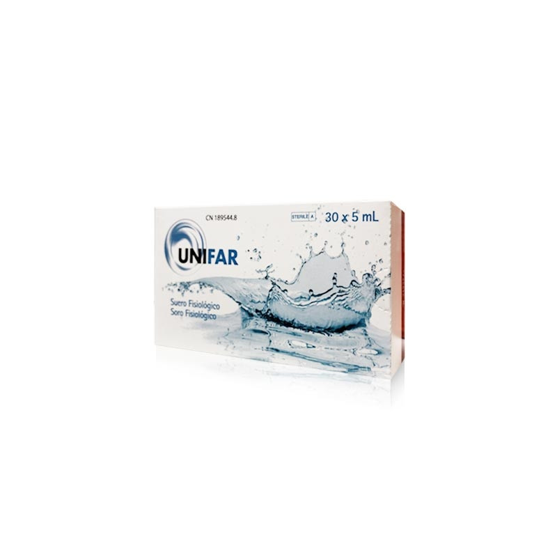 Unifar Suero Fisiologico Monodosis 30 Uds